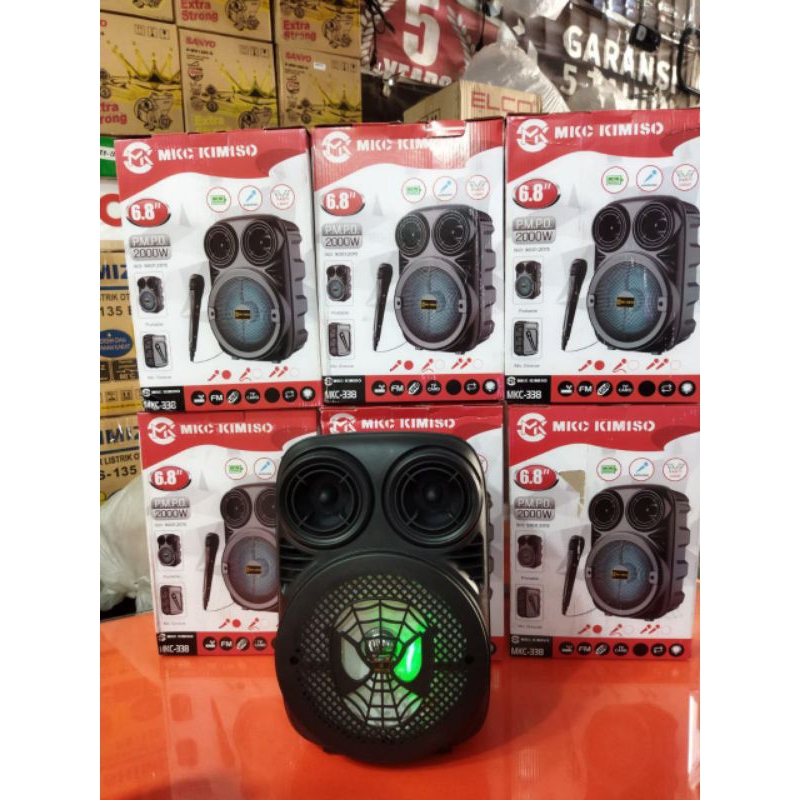 SPEAKER KIMISO 6.8 IN MKC 338 EM/ CD / CA
