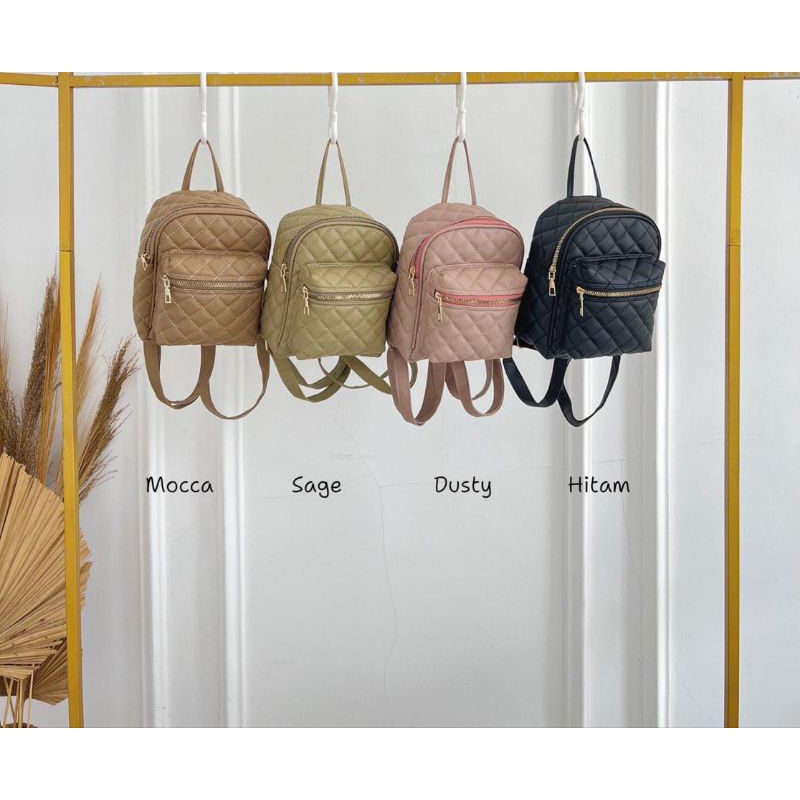 Tas Ransel wanita mini / Tas Kecil Ransel wanita Ica Bag