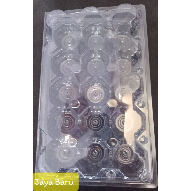 Tray Telur - Egg Tray - Mika Telur Isi 15 Dengan Pengunci