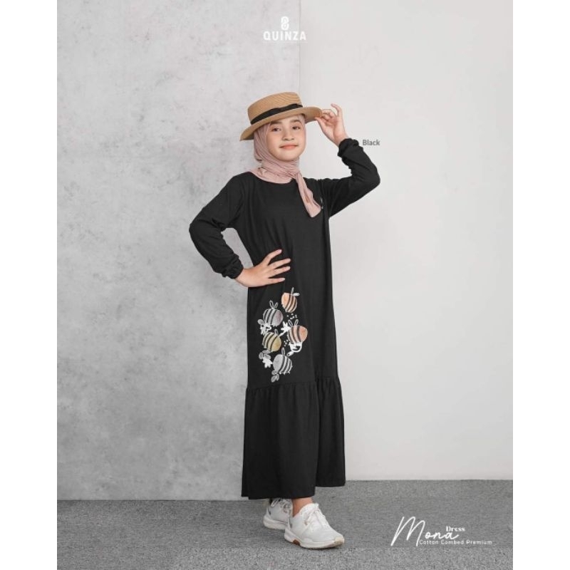 Mona dress kids #quinza #quinzaofficial #dresscantik #dresselegant #dressmuslimah #dresskece #dressk