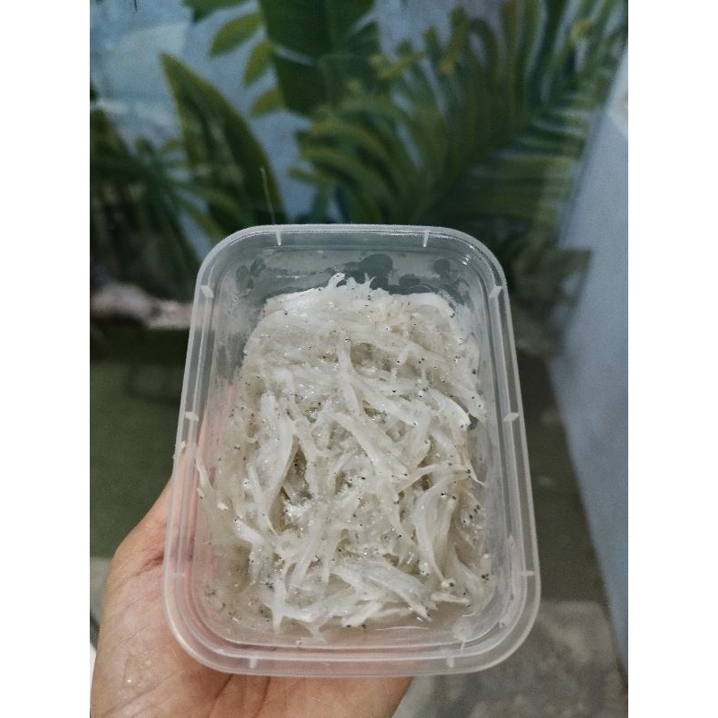 

Teri Nasi Basah 100gr Frozen/tidak asin