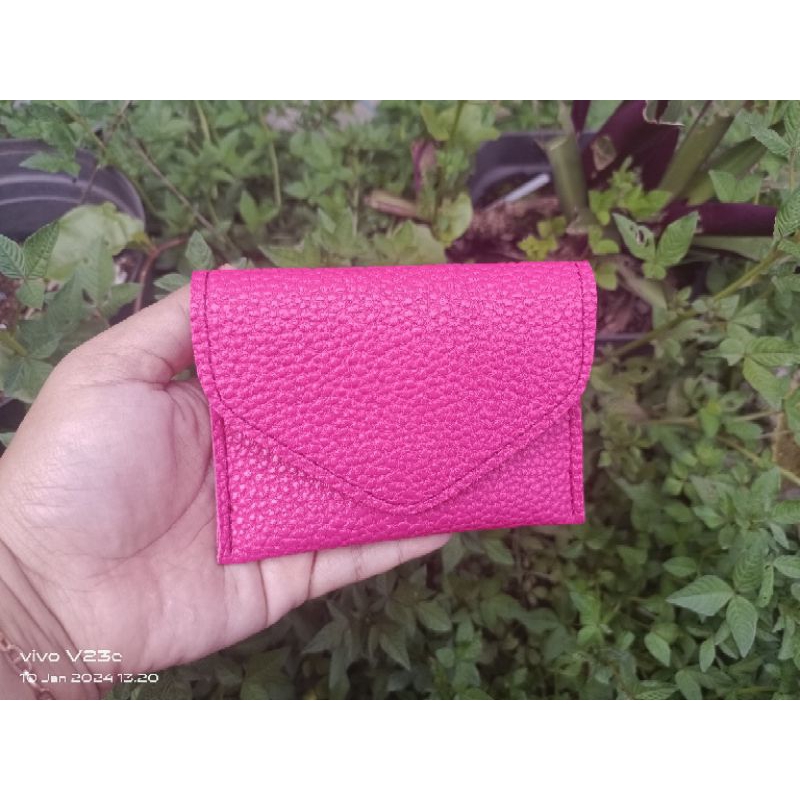 Dompet Wanita Mini Pink Fanta
