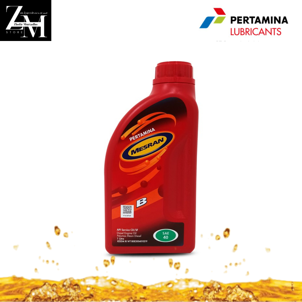B40 OLI MESRAN B40 1 LITER ORIGINAL PERTAMINA