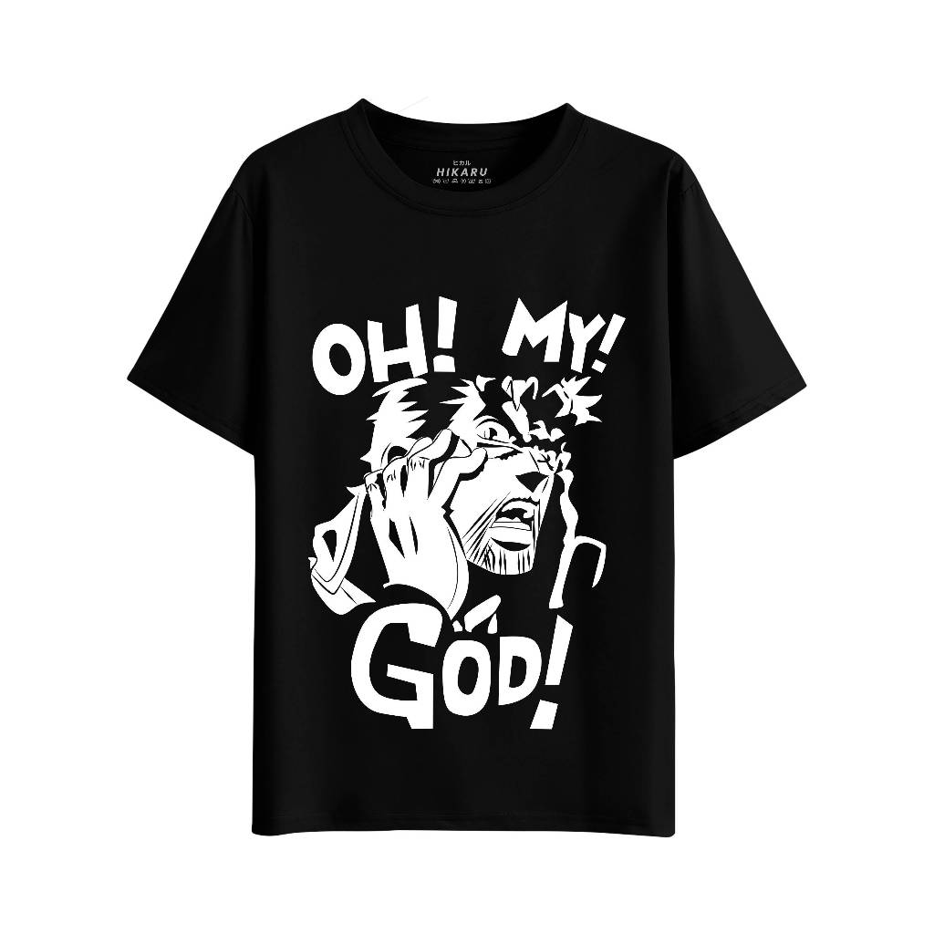 HIKARU Kaos JOJO ADVENTURE | JOJO'S BIZARE | Anime T shirt | Kaos Anime | JJSY-6