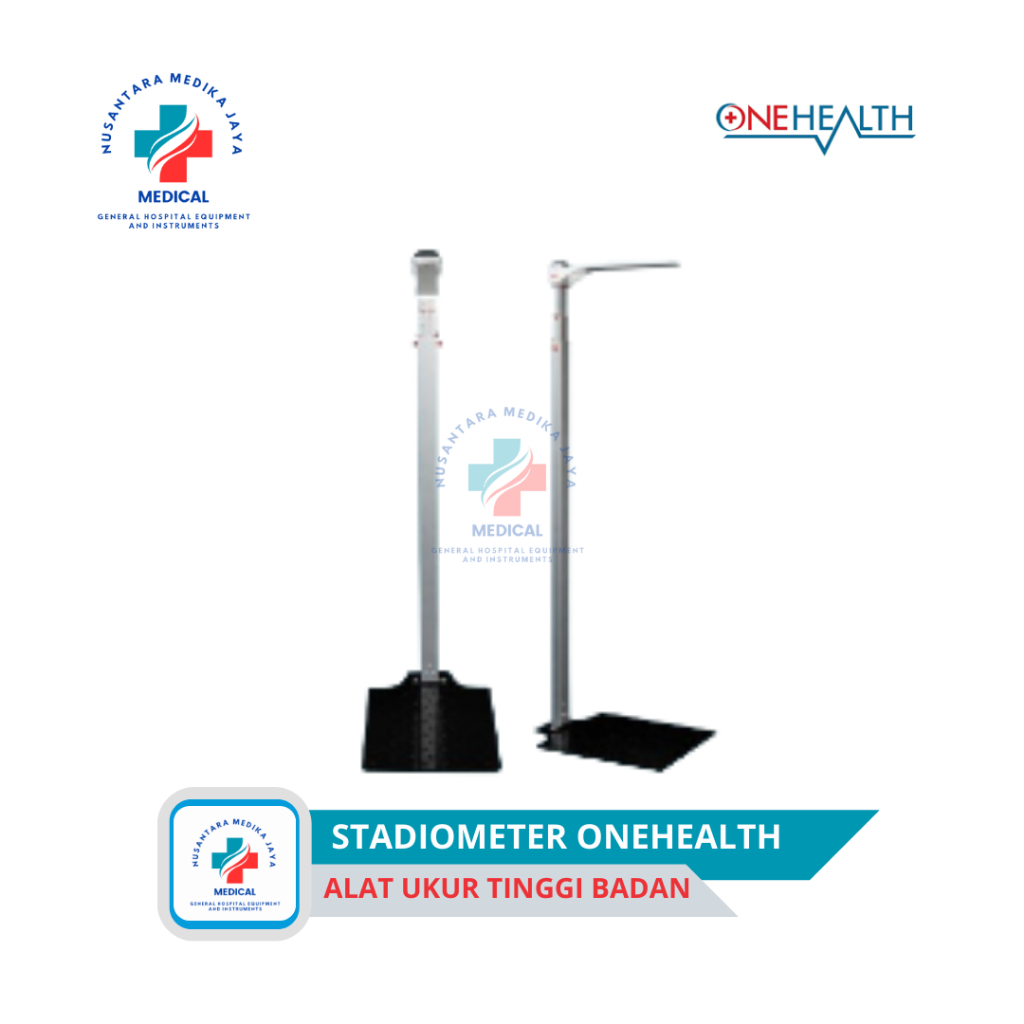 Stadiometer Onehealth // Pengukur Tinggi Badan Onehealth // Alat Ukur Tinggi Badan