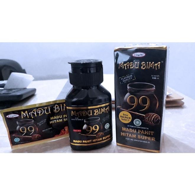 

RB22 Madu Bima 99 Madu Pahit Hitam Super 150 Ml