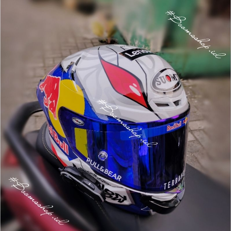 helm kyt tt course repaint livery Dovizioso 04