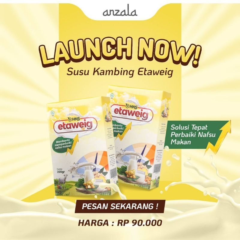 

Susu kambing HNS Etaweig 200 g