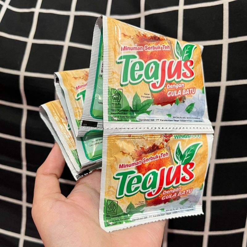 

TEAJUS TEJUS Minuman Serbuk Teh Aneka Rasa Teh Gula Batu