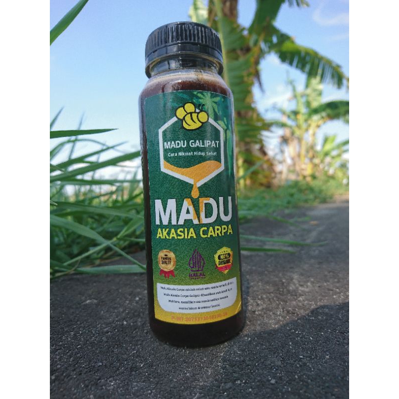 

Madu Murni 320 gram nektar akasia carpa | Madu hutan sumatra | Madu Murni | Madu Asli | Madu Akasia carva | Madu Solo