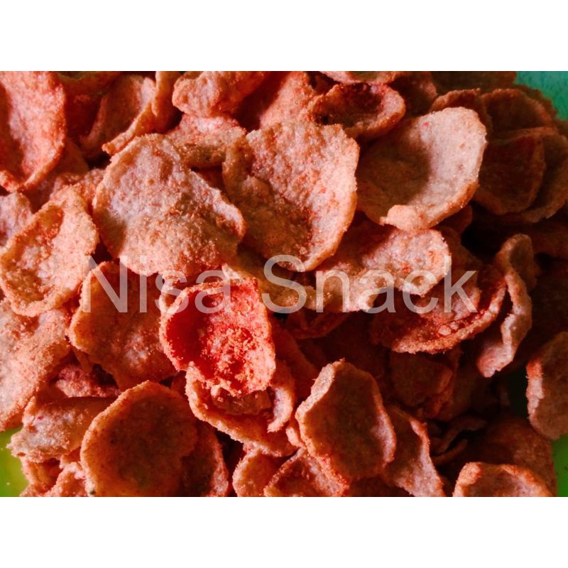 

Basreng pedas renyah | baso goreng berat 500 gram