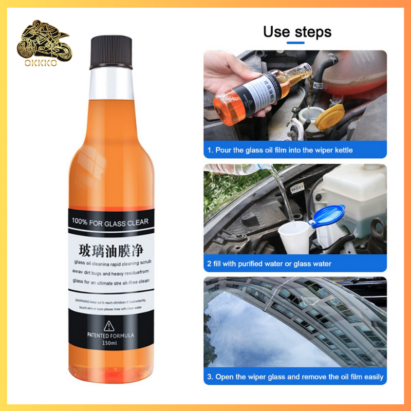 Kaca Jendela Mobil Cairan Pembersih Obat Pembersih Jamur Kerak Kaca Mobil