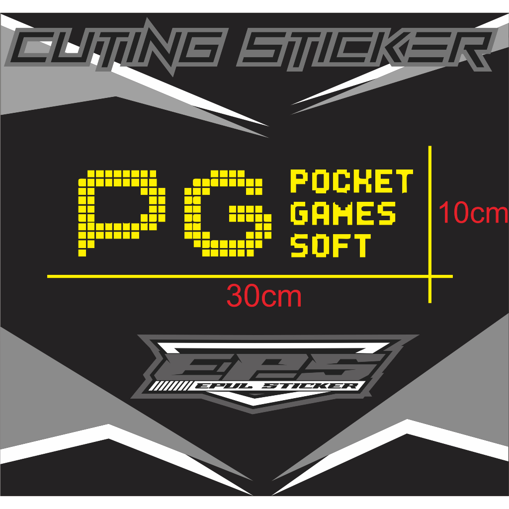 STIKER PG SOFT,STIKER PG SOFT MOBIL,UNTUK MOBIL
