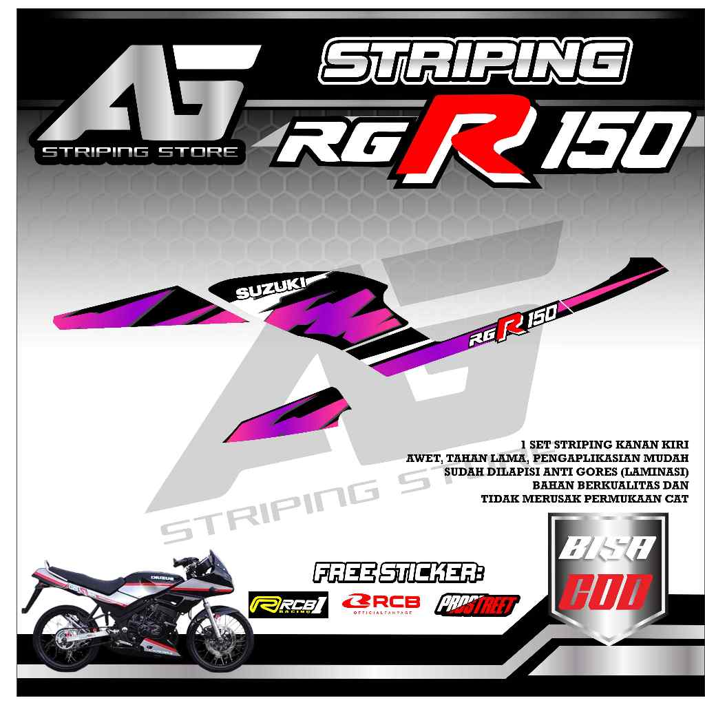 striping suzuki rgr150-stiker suzuki rgr motif abstrak03