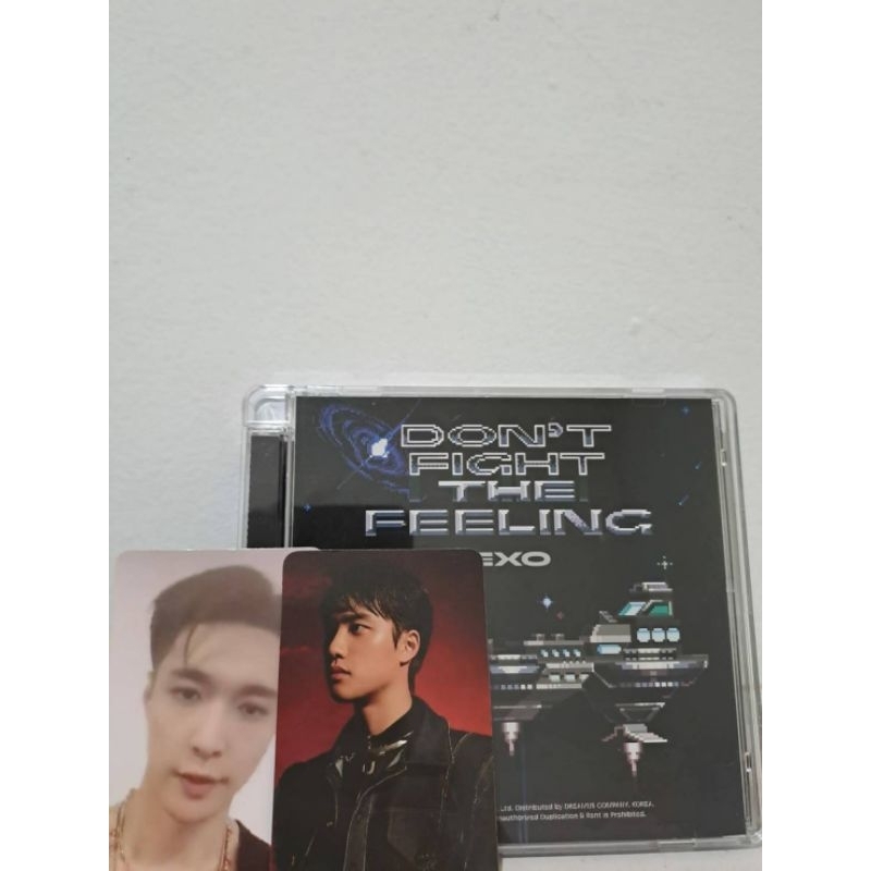 (UNSEALED) ALBUM EXO DON'T FIGHT THE FEELING JEWEL CASE