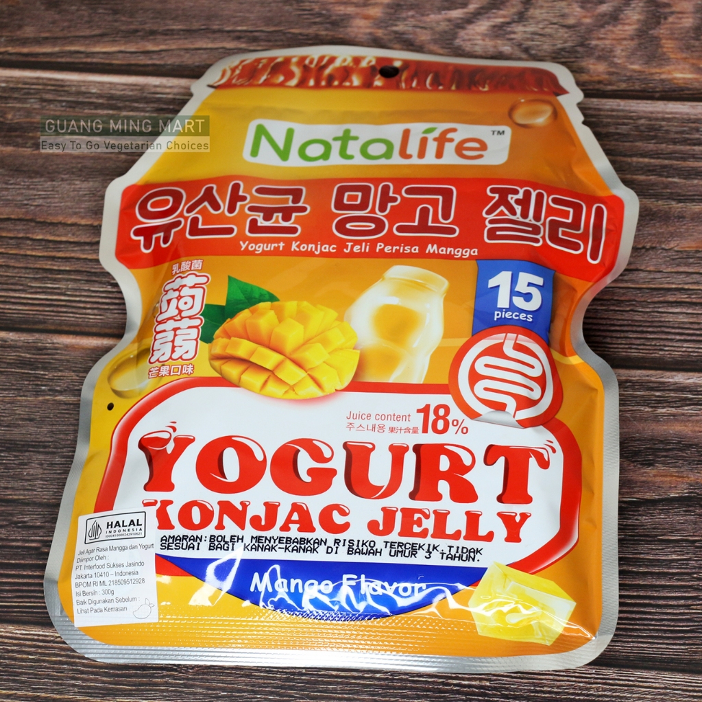 

Natalife Yogurt Konjac Jelly Mango 300gr