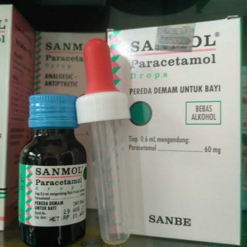 SANMOL DROP | OBAT PANAS |OBAT DEMAM | OBAT DEMAM ANAK | PARASETAMOL
