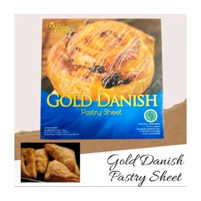 

Gold Danish pastry 750grm