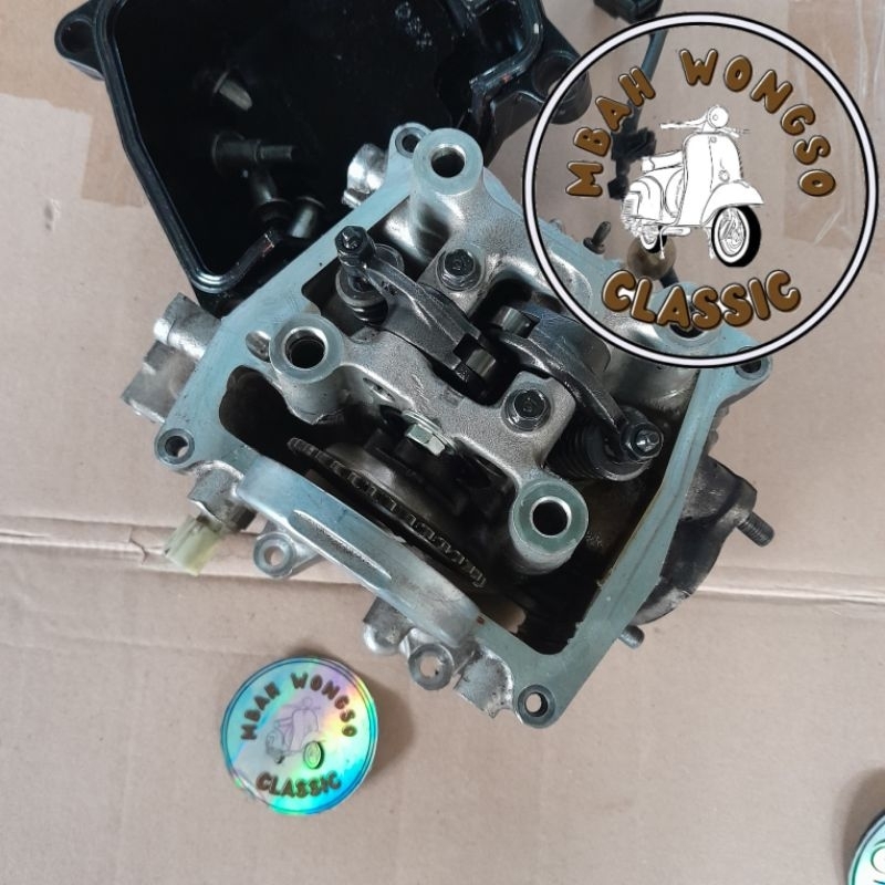 BLOK HEAD ALL NEW VARIO 125 NOKEN AS PELATUK PER KLEP DEKSEL MESIN ALL NEW VARIO 125 PNP VARIO 125 L