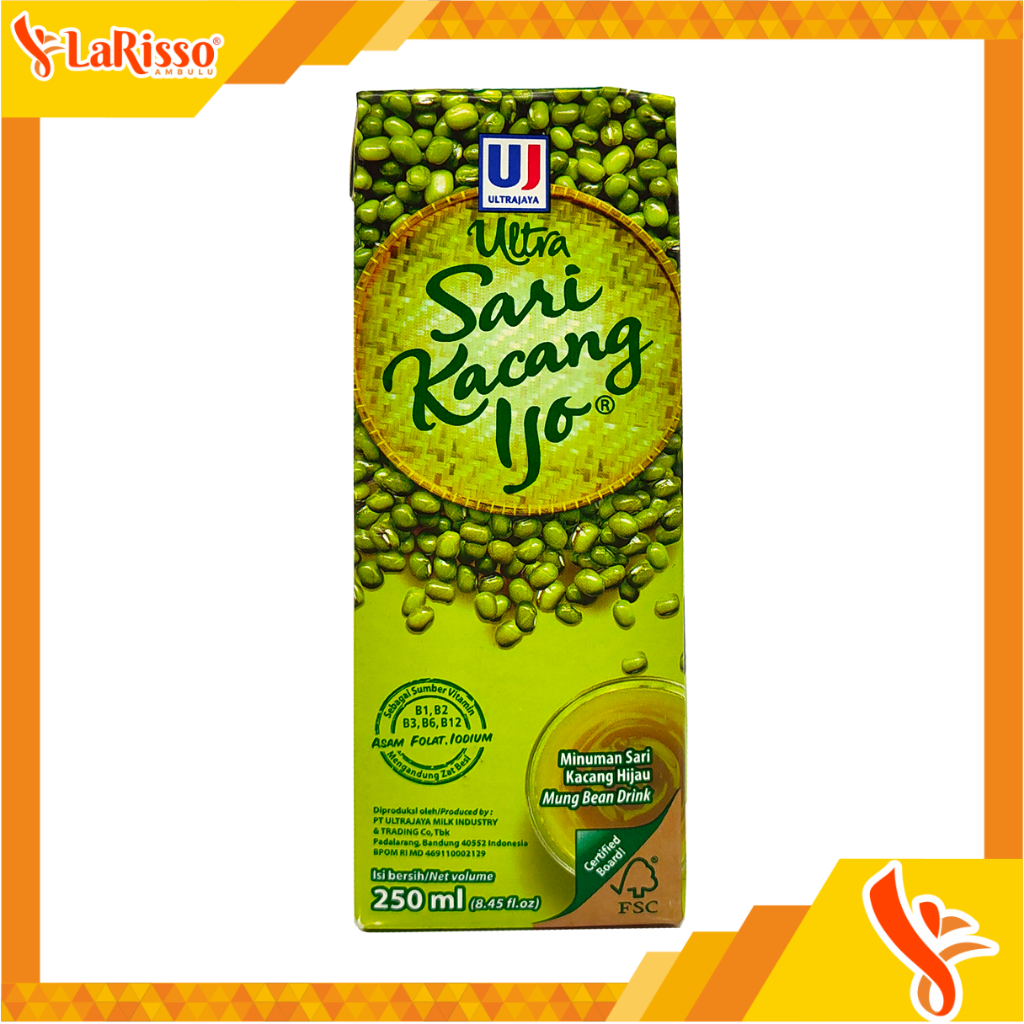 

ULTRA JAYA SARI KACANG IJO 250ML