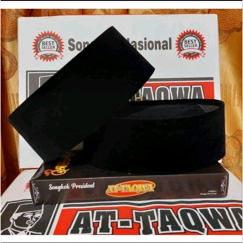 (ECER)PECI KOPIAH  SONGKOK NASIONALl AC POLOS  AT-TAQWA UKURAN/1-12 T9 CM MURAH