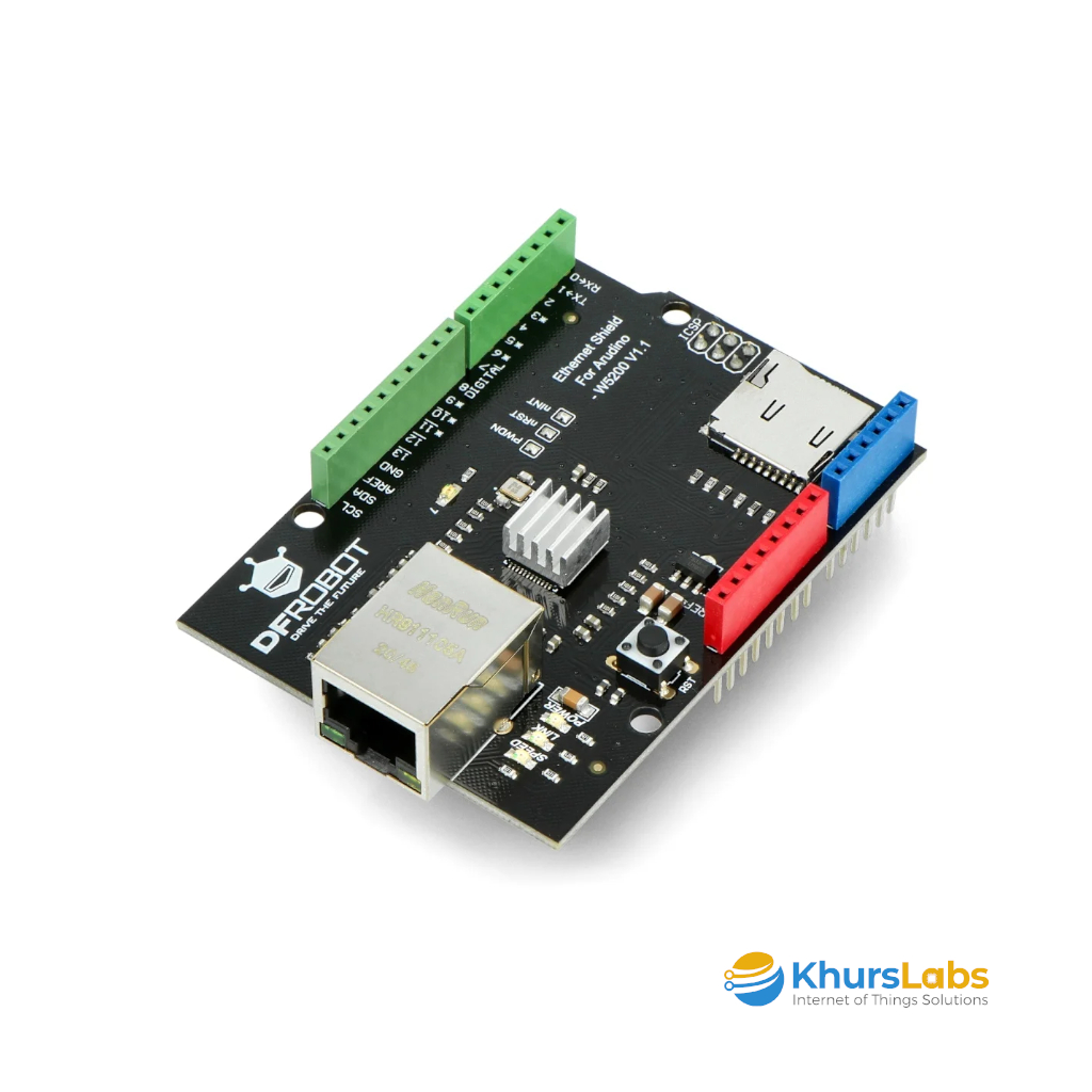 DFRobot - Ethernet Shield for Arduino W5200