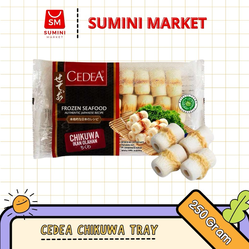 

Cedea Chikuwa Tray (250gram)