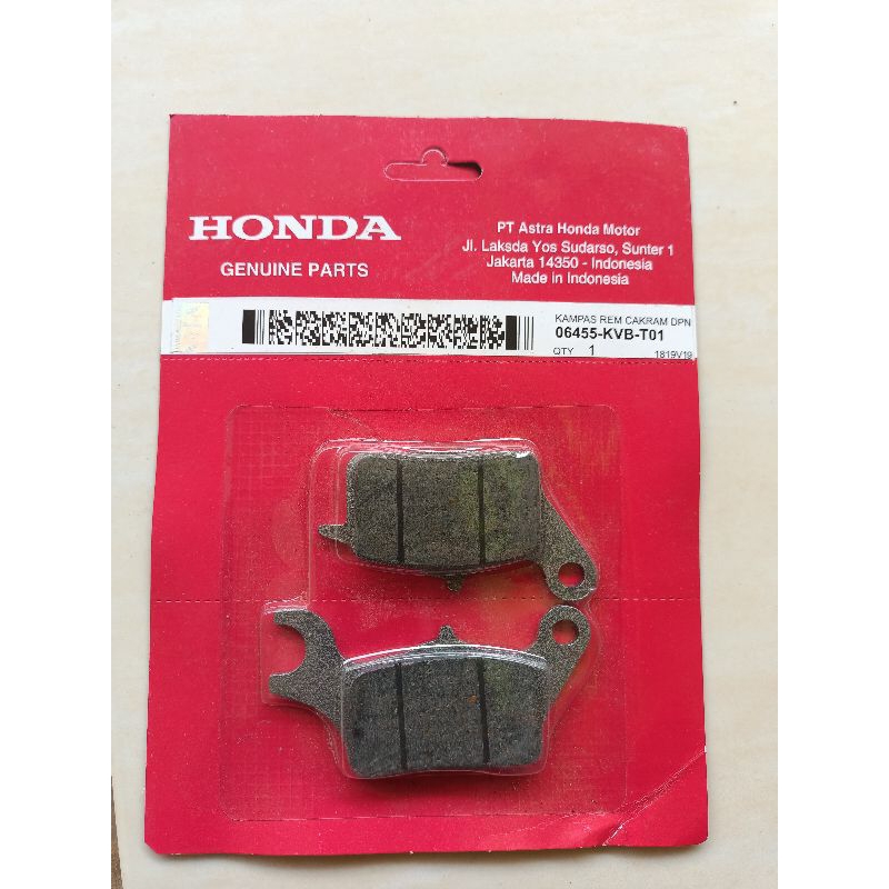 ( COD ) Dispad depan Revo absolut / absolut Revo / Kampas Rem Depan Blade Supra X /Supra x 125 injek