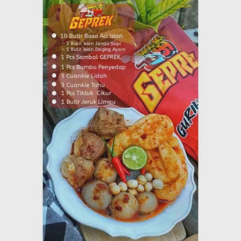 

bakso aci 69 geprek