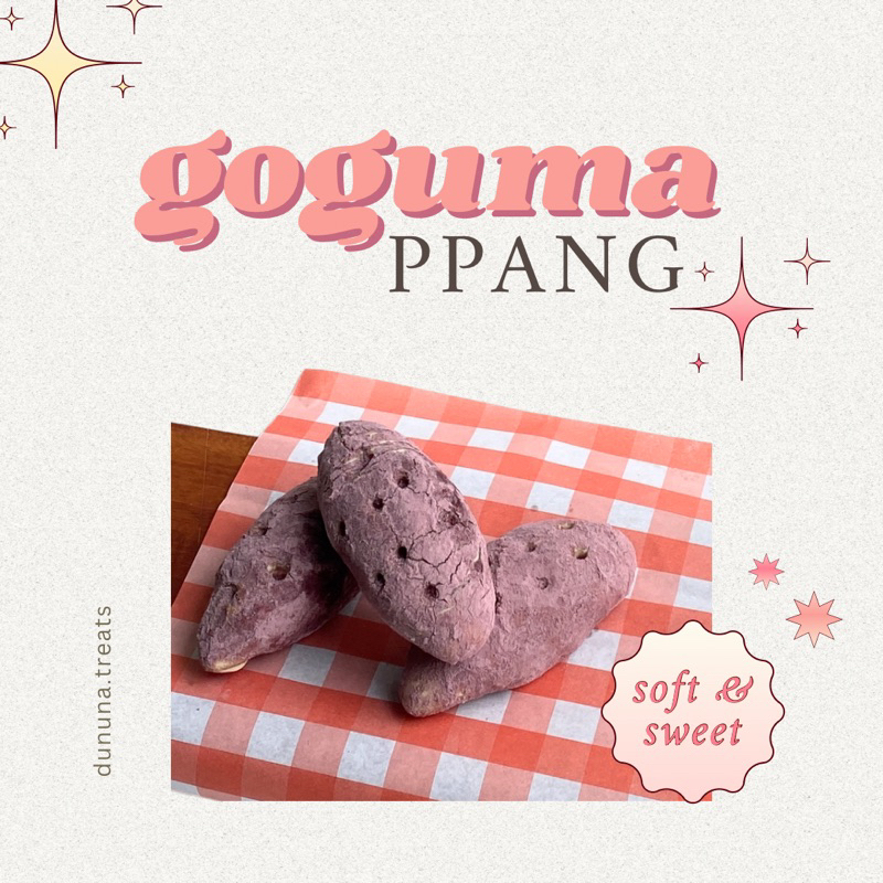 

goguma ppang/ goguma bread/ korean potato bread/ roti ubi korea/ sweet potato bread