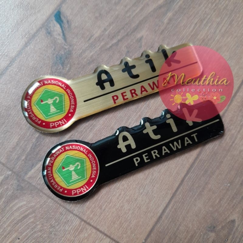 

Nametag Perawat Logo PPNI Unik