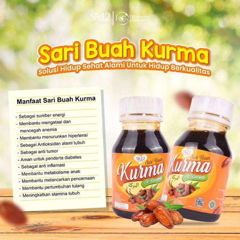 

SR12 Sari buah kurma 350gr