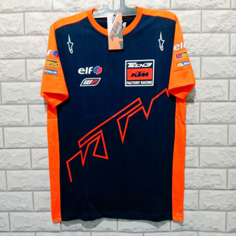 KAOS TRAIL T-SHIRT MOTOR CROSS BAJU KTM FACTORY RACING