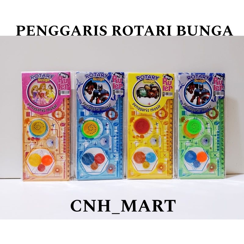 

Pengaris Rotary Bunga / Patter Ruler Design 1100