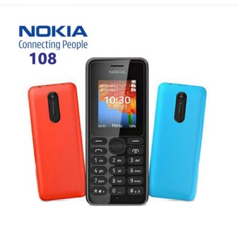 Nokia 108 Dual SIM Handphone Jadul Nokia