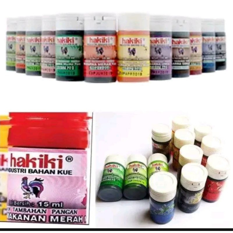 

Pewarna makanan merk hakiki