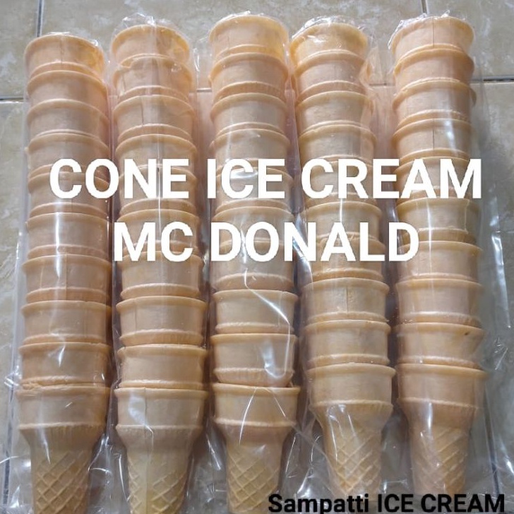 

CTJL9843 Stok terbaru 5 PCS CONE MCDCONE ES KRIM MCDCONE ES KRIM