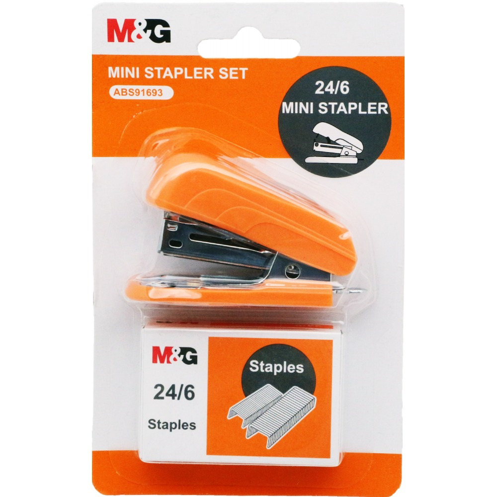

Stapler Set 24/6 M&G Stapler Mini Set + Refill No.3