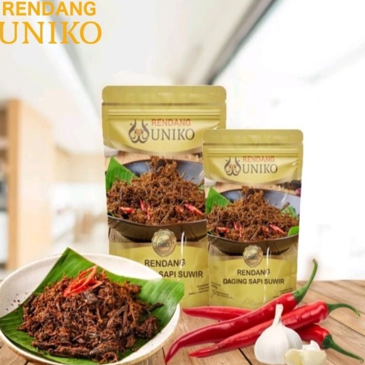 

ZBTB9968 Terlaku Rendang Daging Sapi Suwir Asli Padang Kemasan Ekonomis 125gram