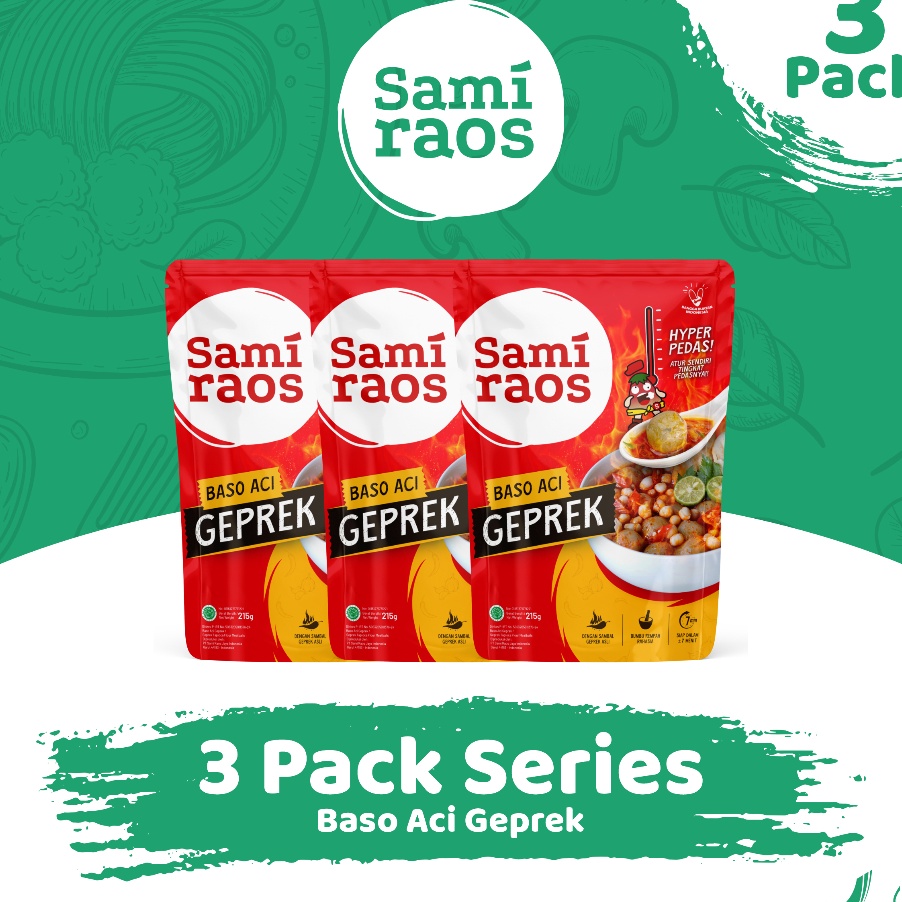 

MCBX45 Terbaru 33 SAMIRAOS Baso Aci Geprek 3Pcs