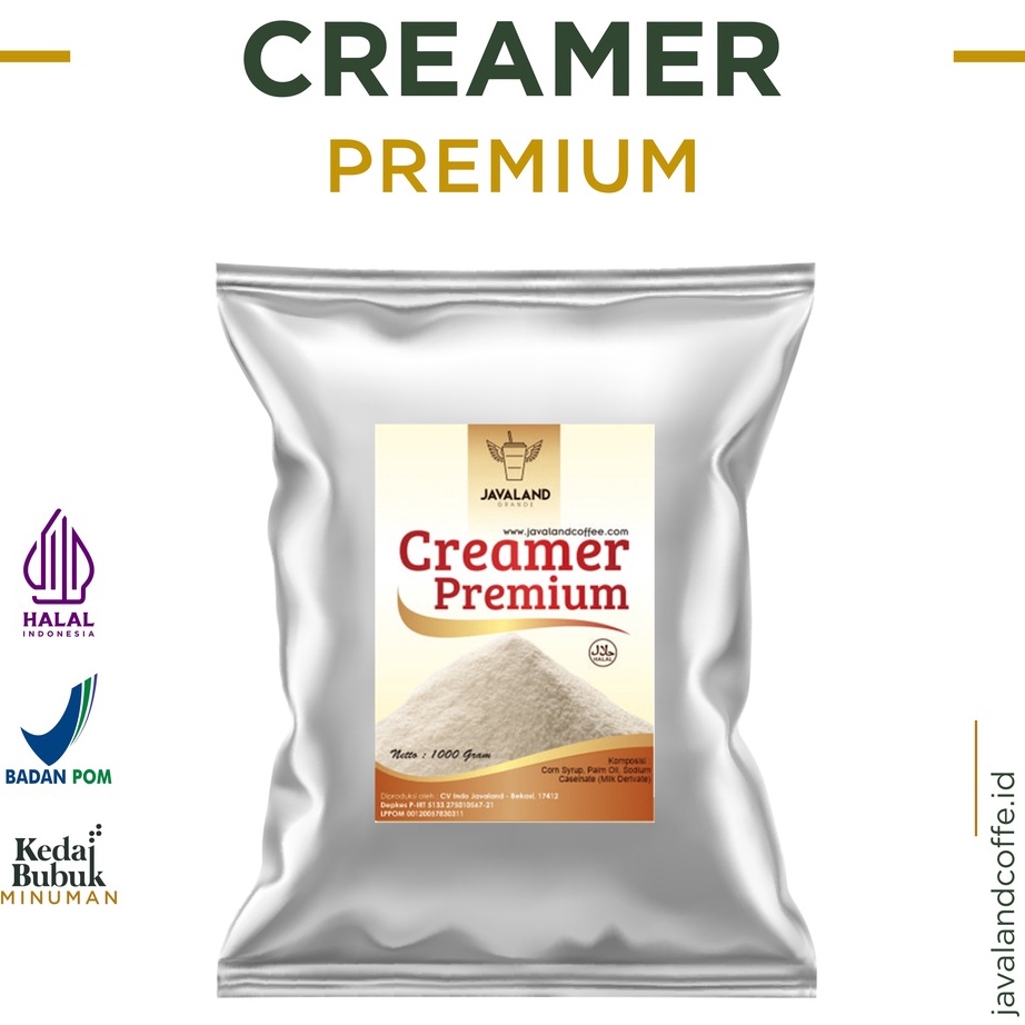 

TPMG4158 ORIGINAL Javaland Bubuk Creamer Krimer 1Kg Premium Non Dairy Creamy Caf