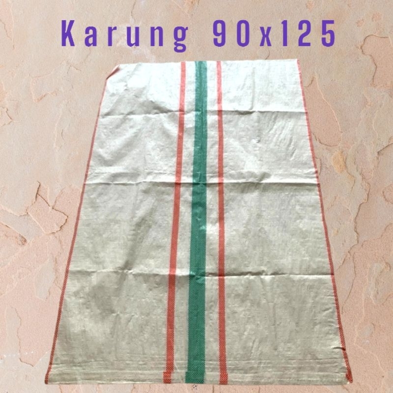 Karung Plastik Putih 90x125 Baru
