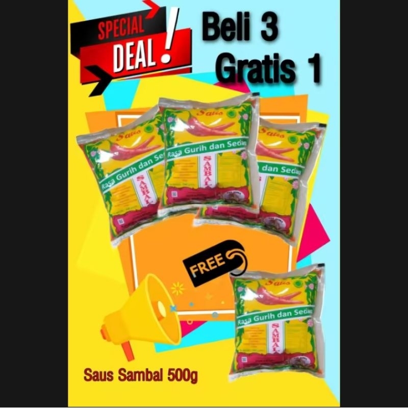 

Saos sambal Pedas HOOOT cap zebra BUY 3 GET 1