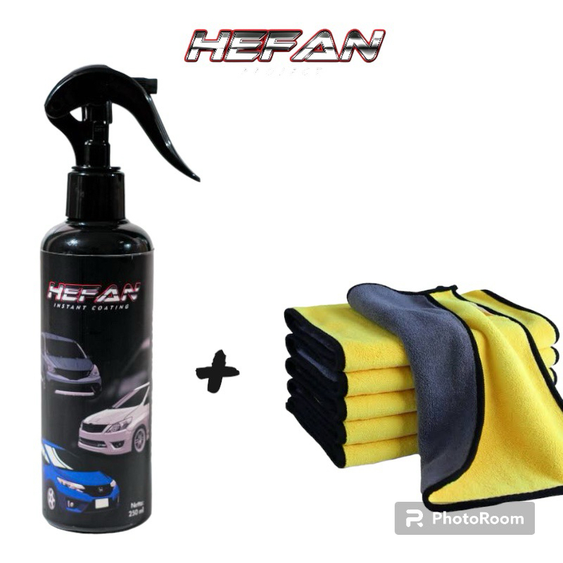 Instant coating pengkilap body mobil / motor