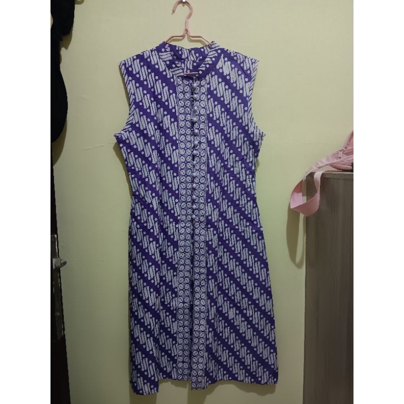 outer batik tulis-preloved