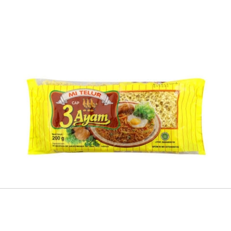 

MIE KERING MIE TIGA AYAM