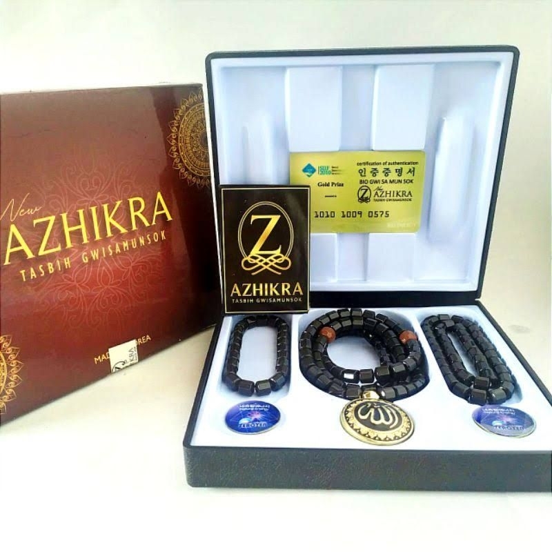 PAKET LENGKAP KALUNG NEW AZHIKRA ASLI ORIGINAL