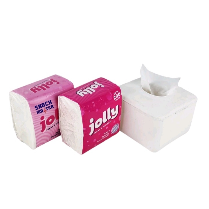 Tissue jolly 200 sheets tissue wajah tissue makan tissue jolly pop up
