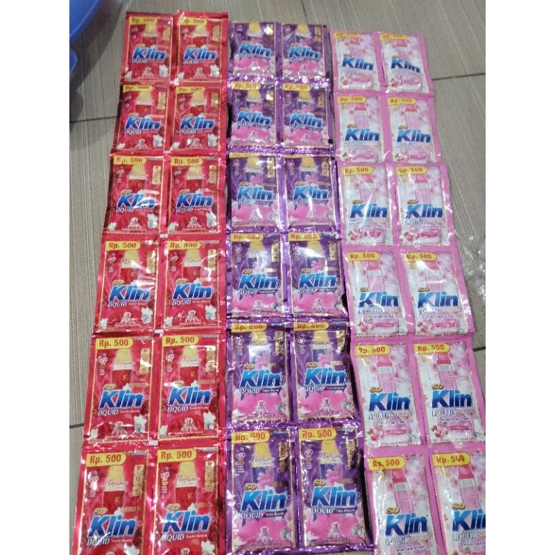 SOKLIN CAIR/SOKLIN LIQUID 20ml isi 12 sachet (500)