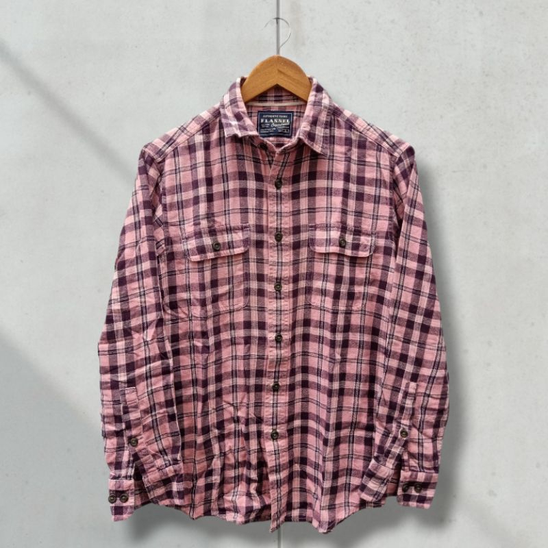 KEMEJA FLANNEL UNIQLO S/M